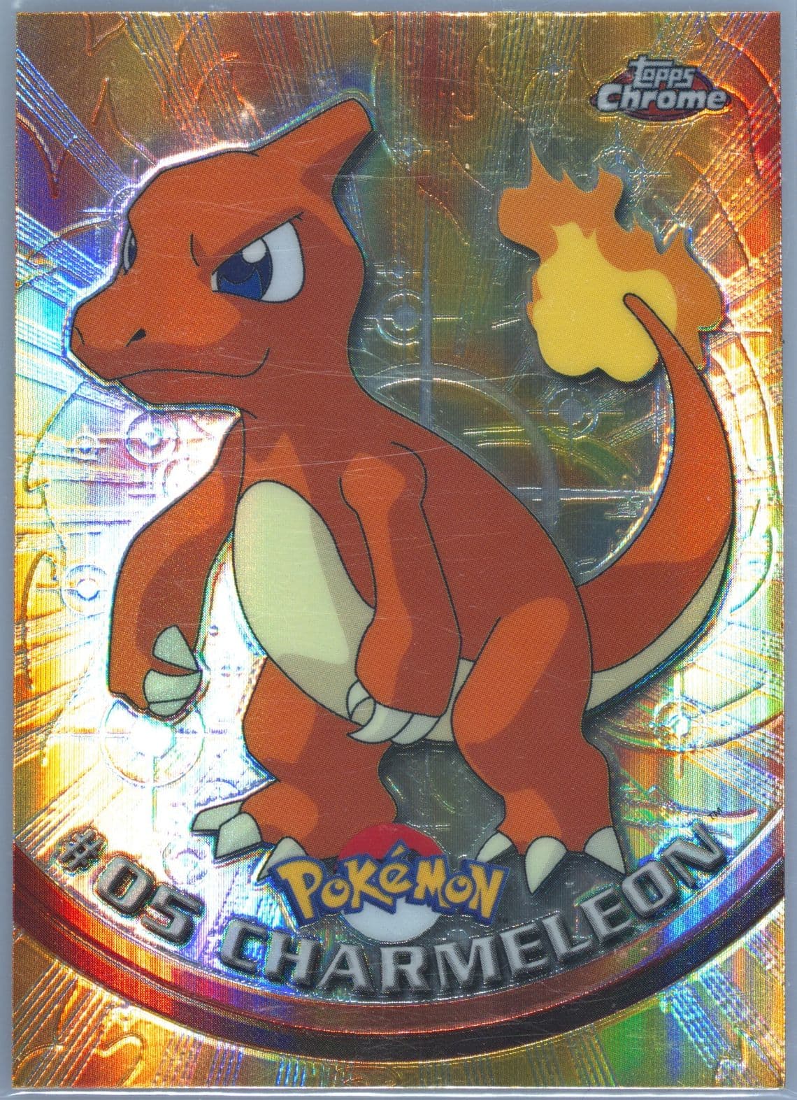 Charmeleon Spectra (5) 2000 Topps Chrome Pokemon T.V.