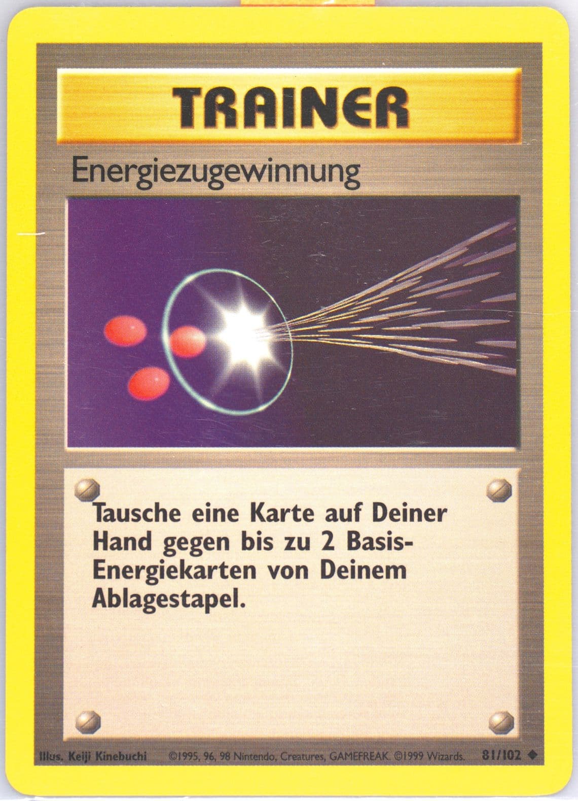 Energiezugewinnung (81) 1999 Pokemon German