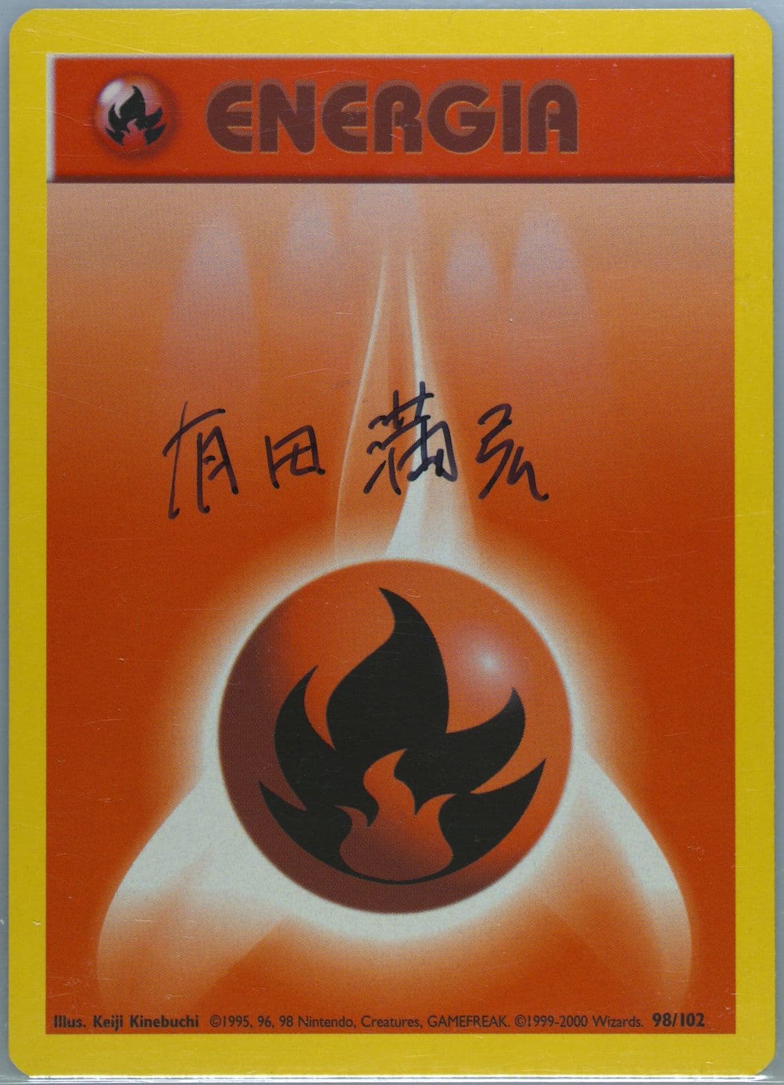 Fire Energy Italian (98) 2000 Pokemon Game