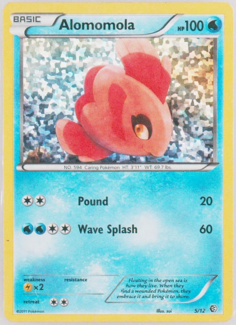 Alomomola-Holo (5) 2011 Pokemon McDonalds Collection