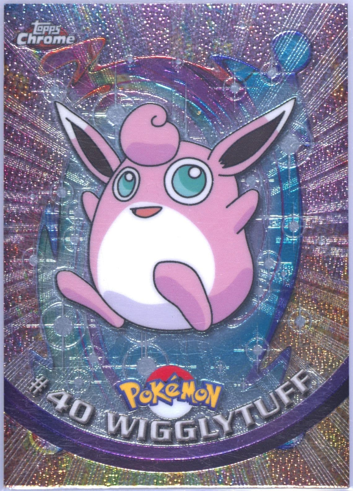 Wigglytuff (40) 2000 Topps Chrome Pokemon T.V.