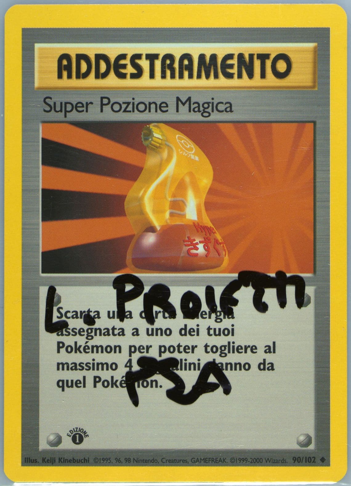 Super Pozione Magica 1st Edition-Italian (90) 2000 Pokemon Game