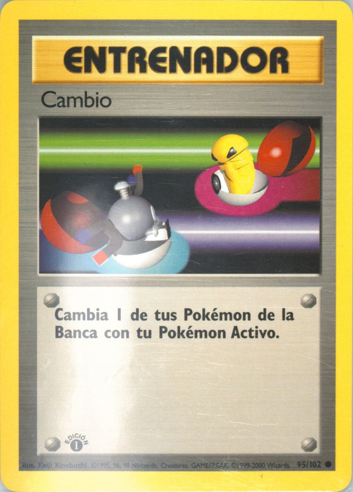 Cambio 1st Edition (95) 1999 Pokemon Spanish