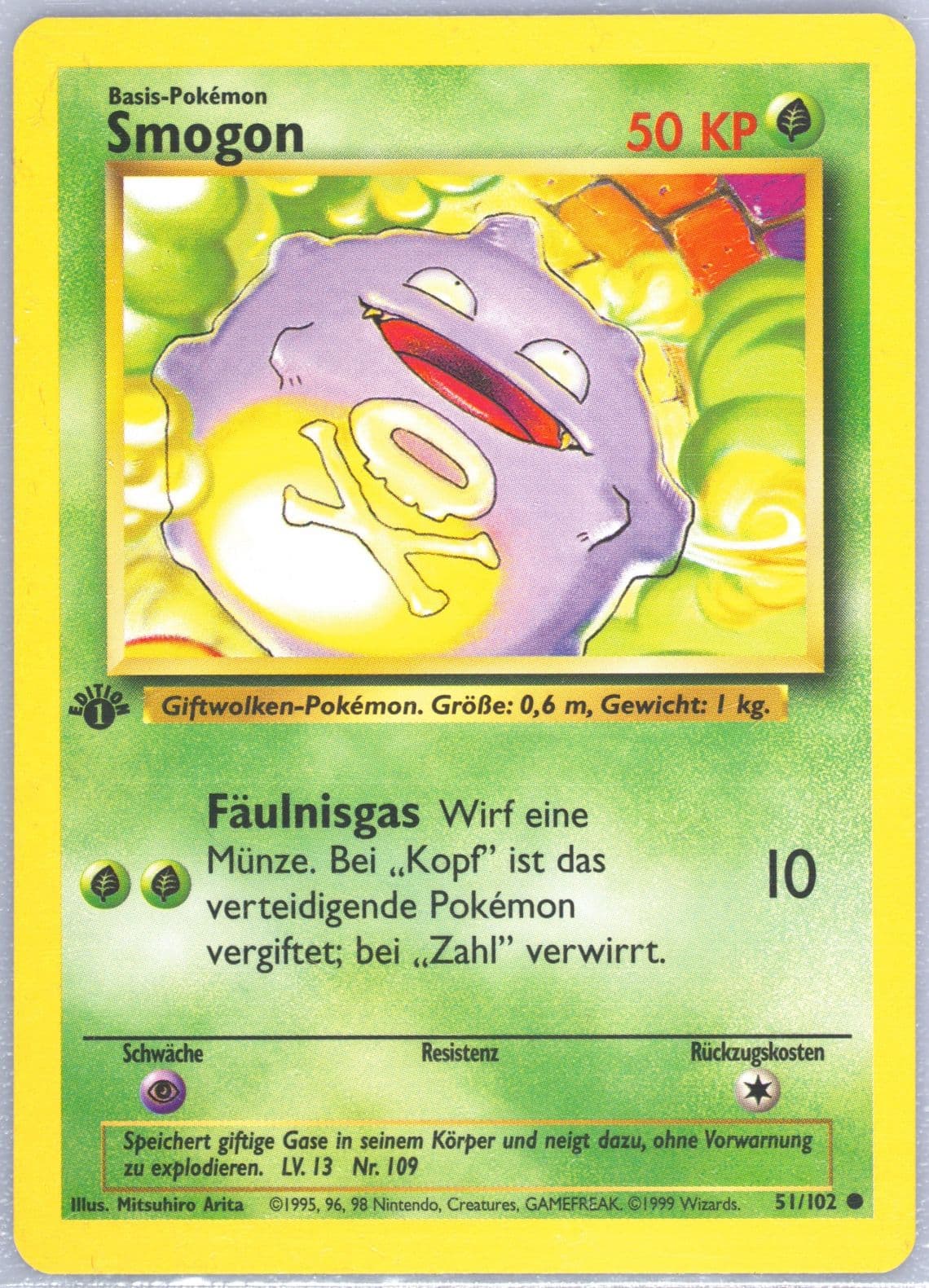 Smogon 1st Edition (51) 1999 Pokemon German