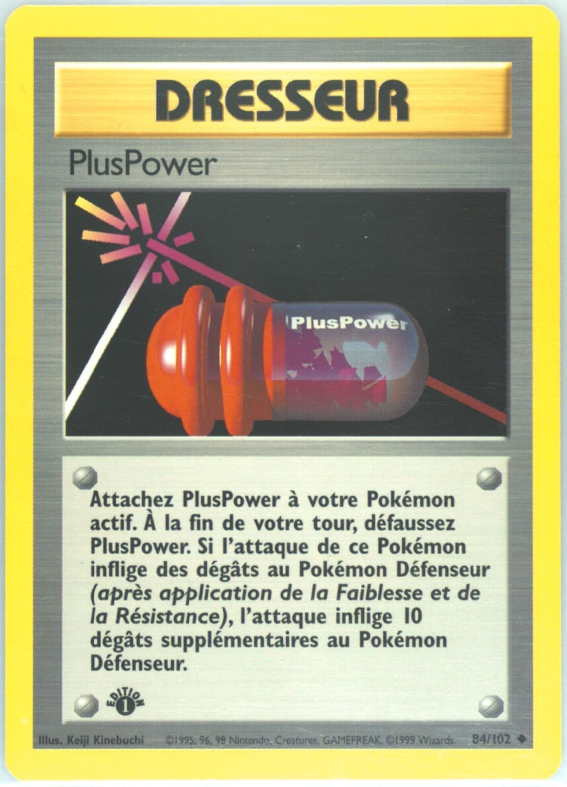 Pluspower 1st Edition (84) 1999 Pokemon French