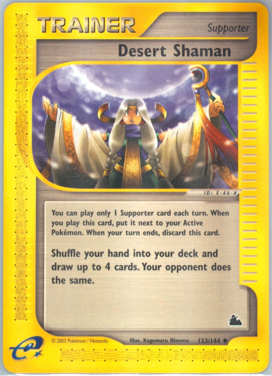 Desert Shaman (123) 2003 Pokemon Skyridge