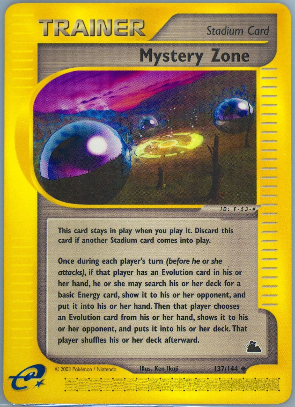 Mystery Zone (137) 2003 Pokemon Skyridge