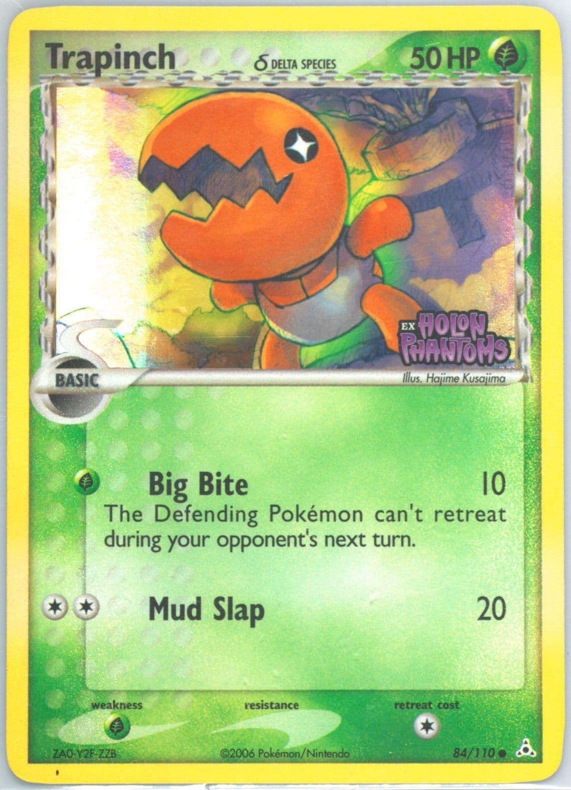 Trapinch-Reverse Foil (84) 2006 Pokemon EX Holon Phantoms