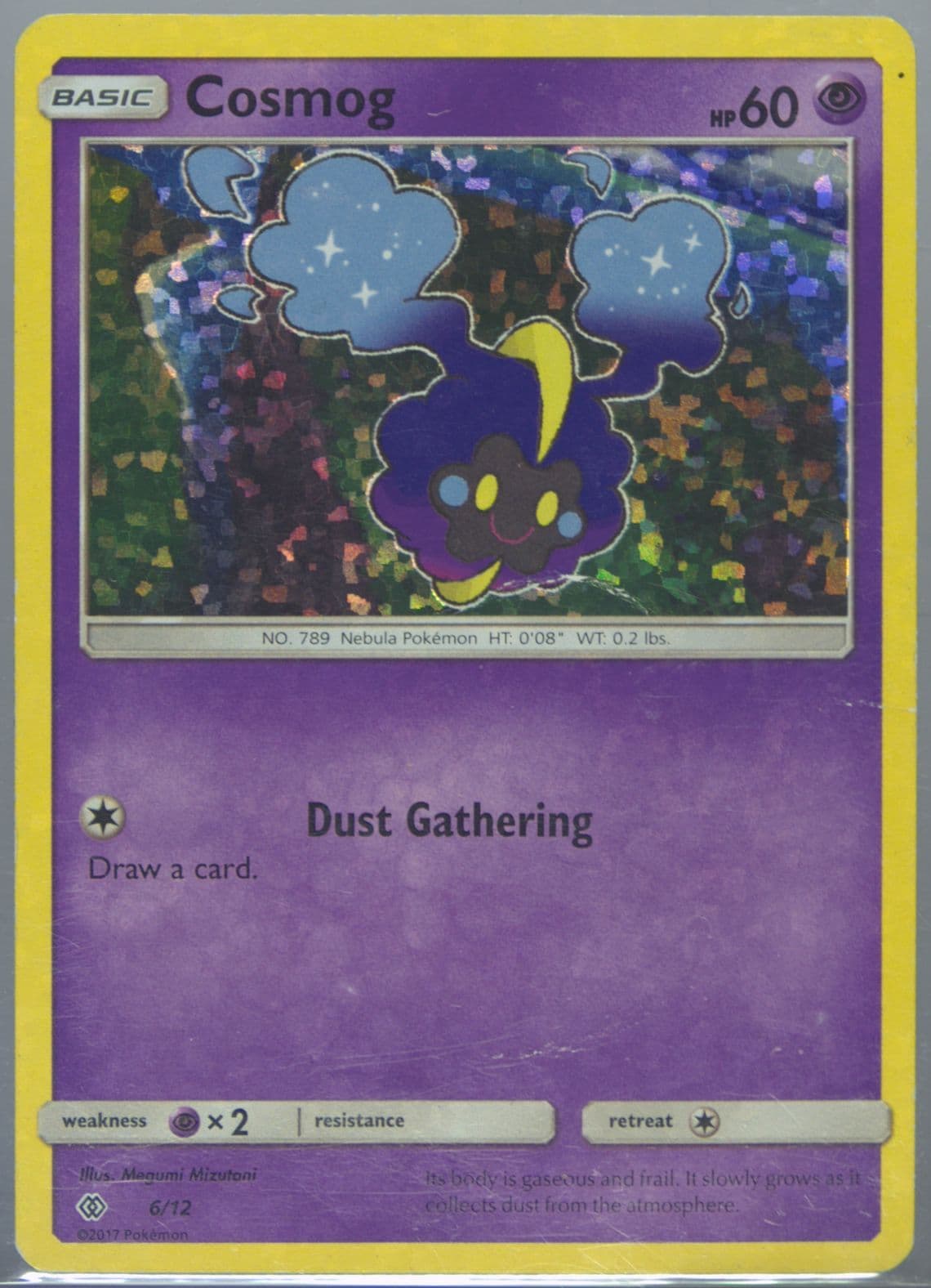 Cosmog (6) 2017 Pokemon McDonald's Collection