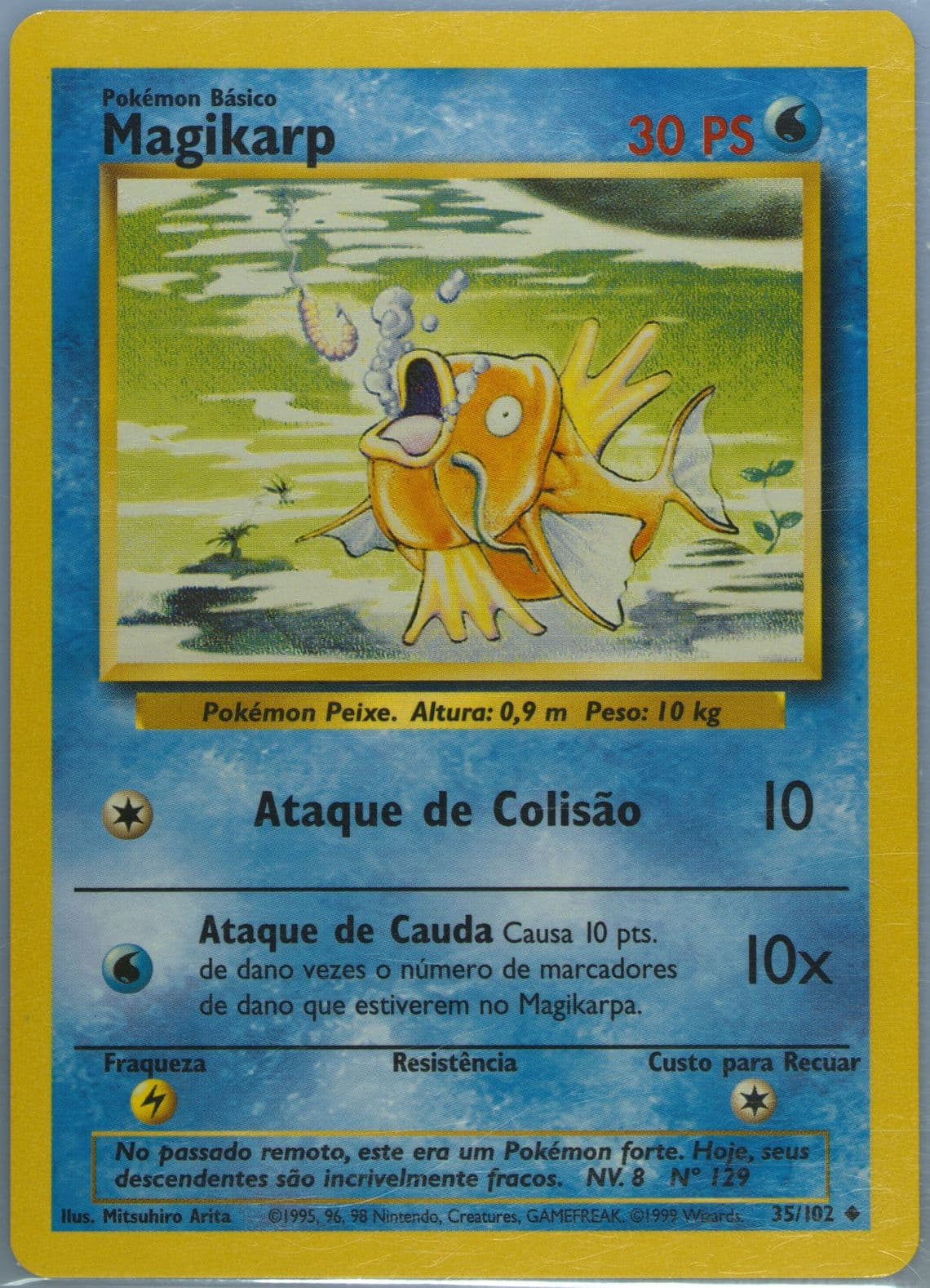 Magikarp (35) 1999 Pokemon Portuguese