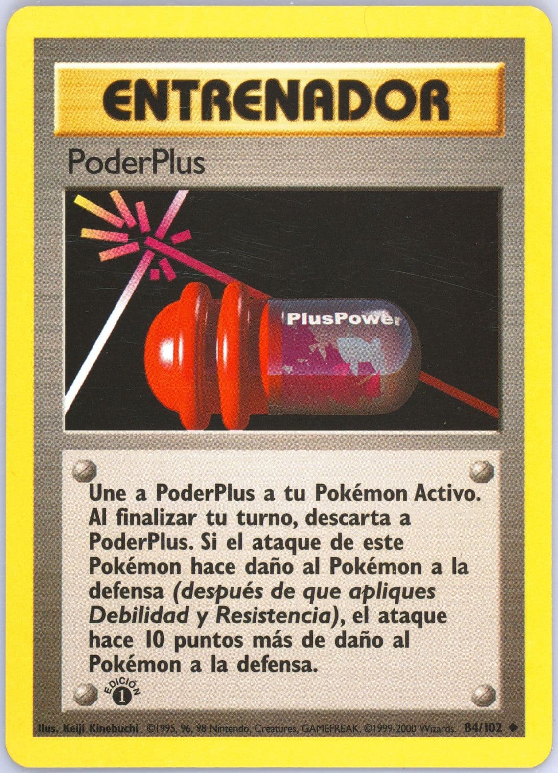 Poderplus 1st Edition (84) 1999 Pokemon Spanish