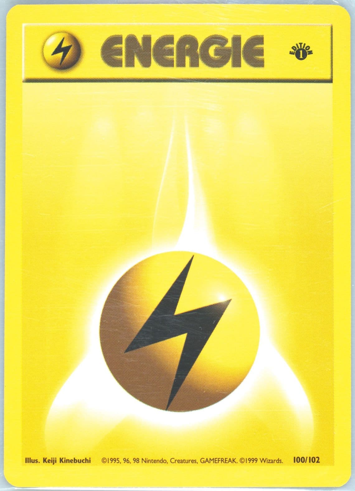 Elektro-Energie 1st Edition (100) 1999 Pokemon German