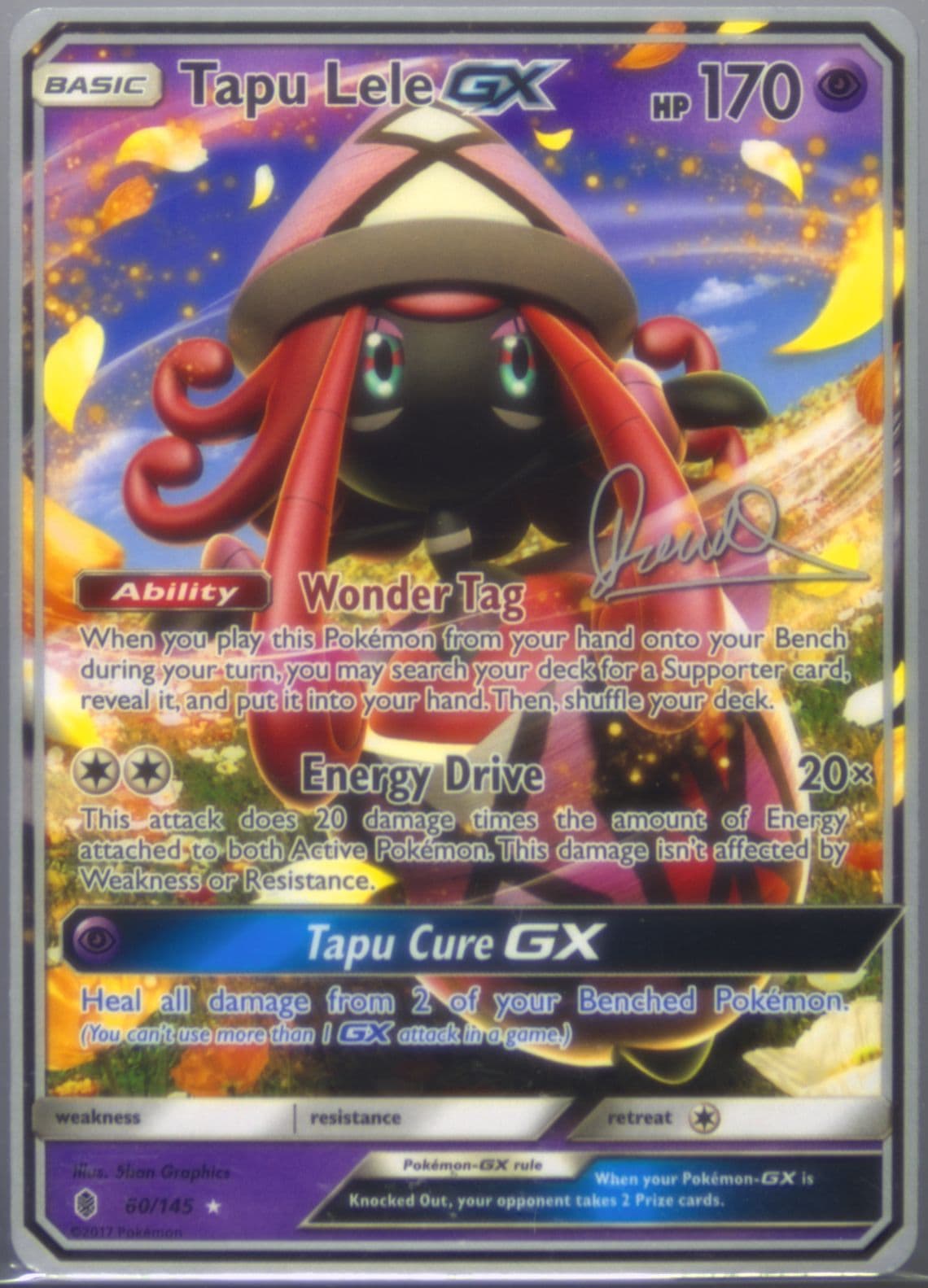 Tapu Lele GX Infinite Force (60) 2017 Pokemon World Championships Promo