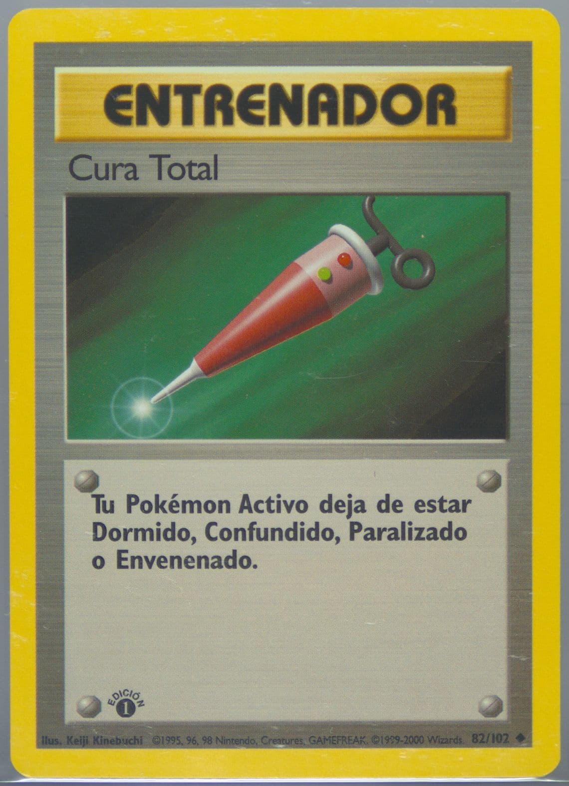 Cura Total 1st Edition (82) 1999 Pokemon Spanish