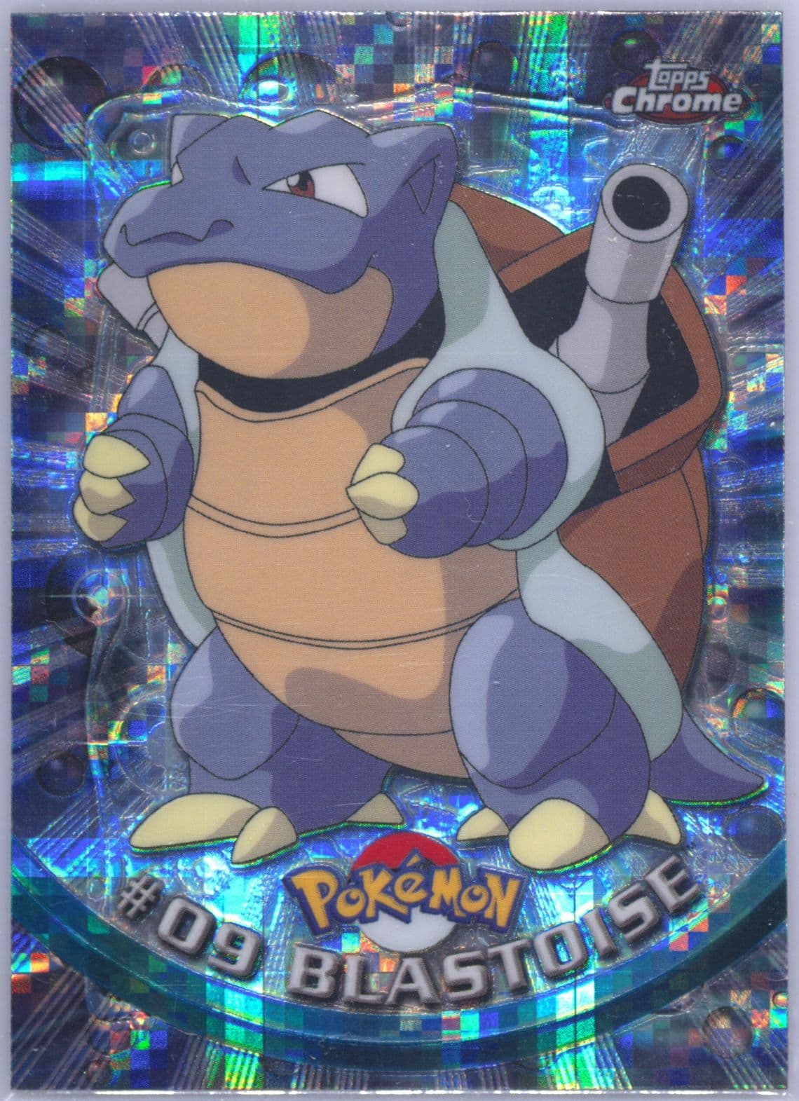 Blastoise Tekno (9) 2000 Topps Chrome Pokemon T.V.