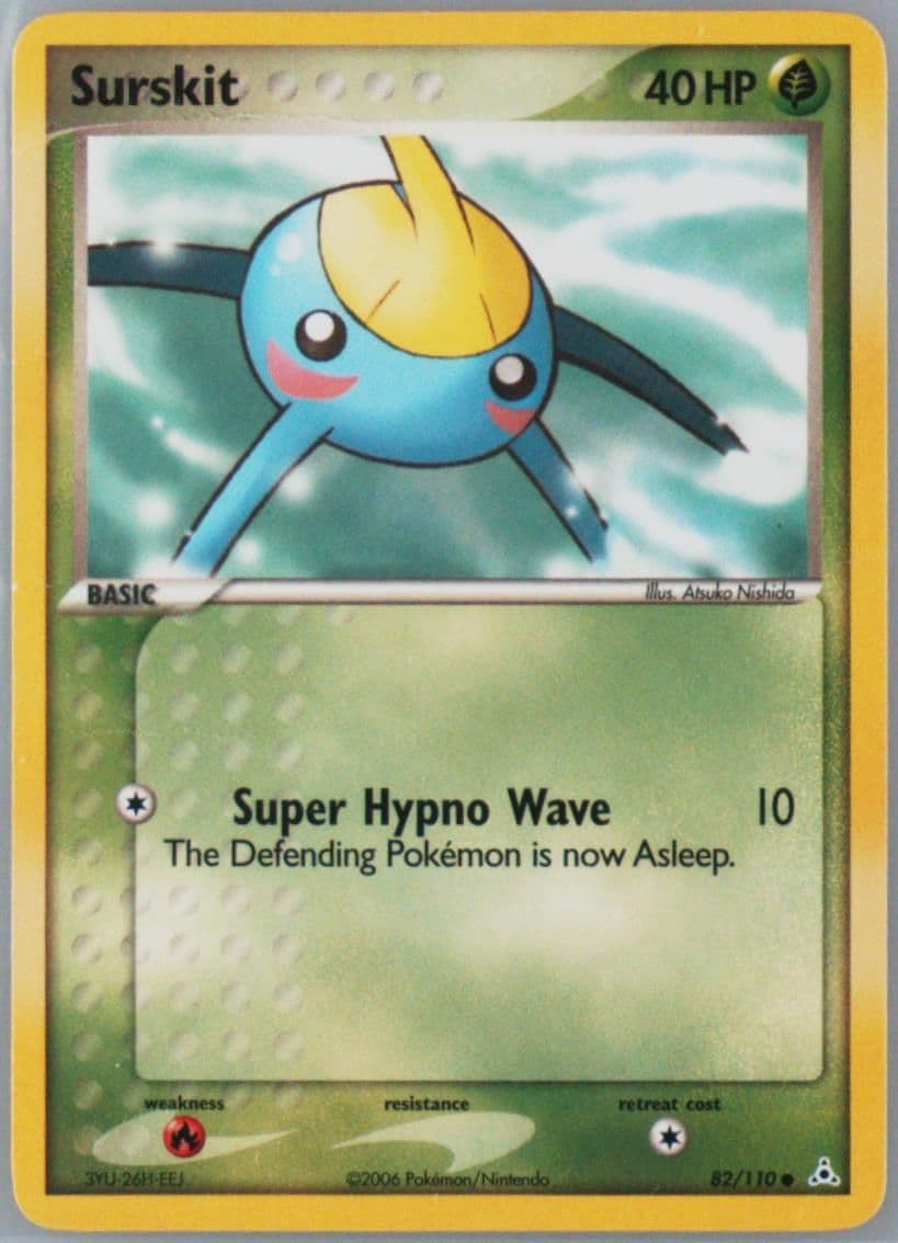 Surskit (82) 2006 Pokemon EX Holon Phantoms