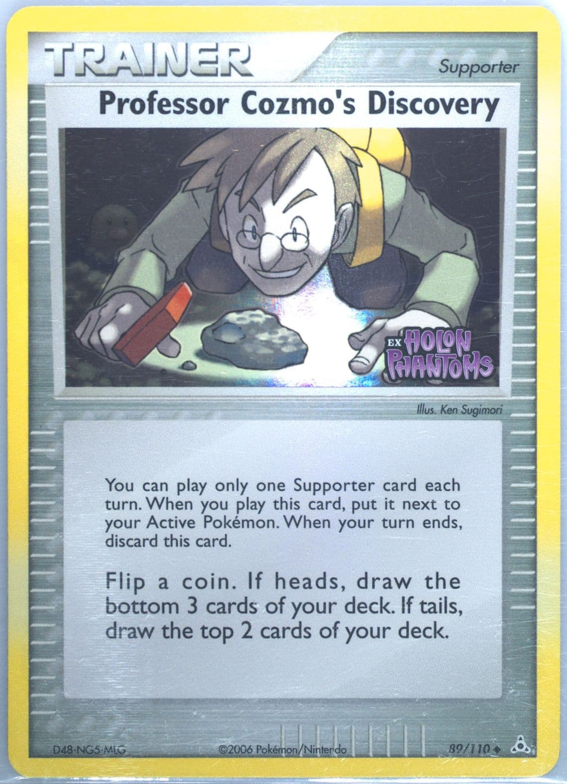 Professor Cozmo's Discovery-Reverse Foil (89) 2006 Pokemon EX Holon Phantoms