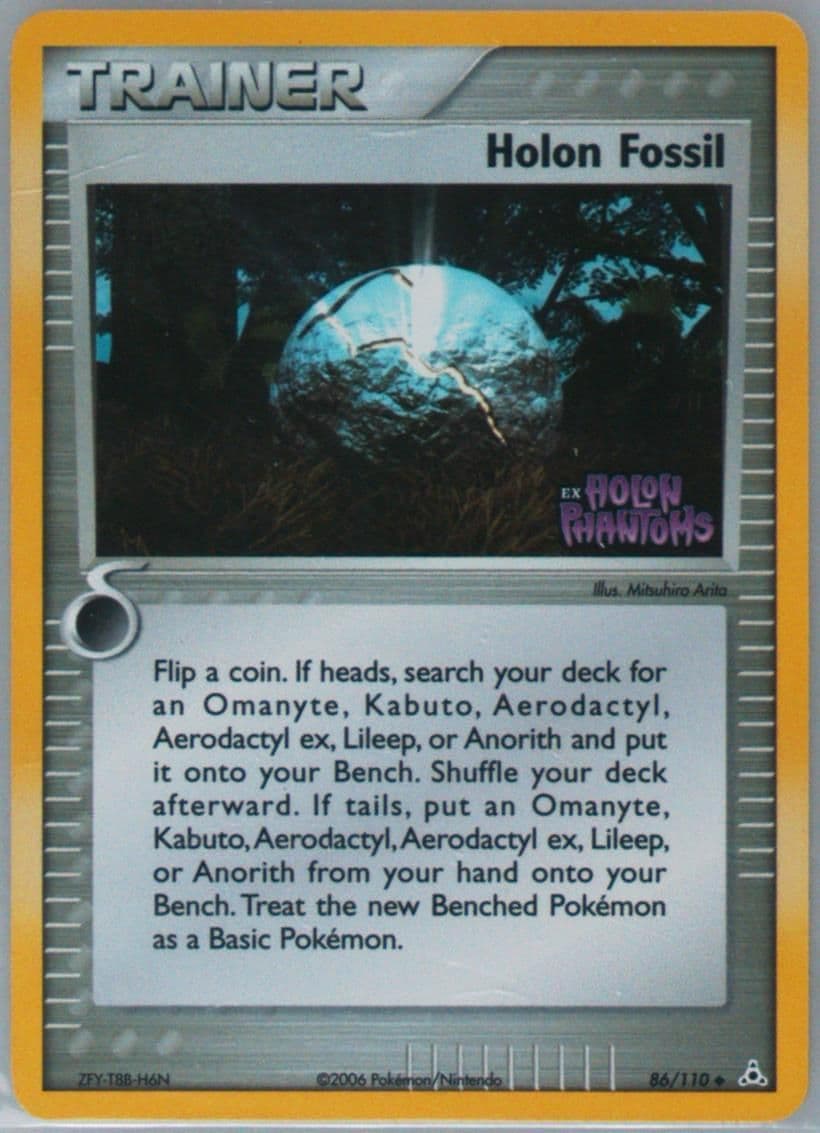Holon Fossil-Reverse Foil (86) 2006 Pokemon EX Holon Phantoms