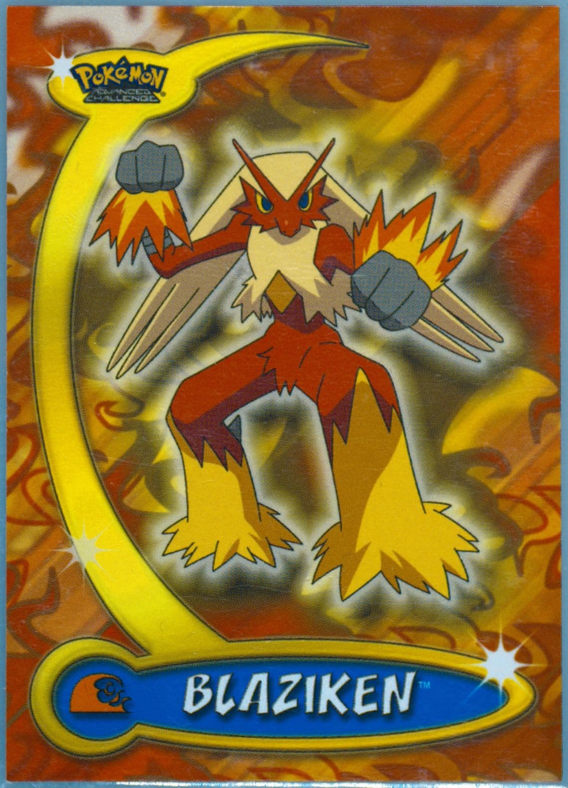 Blaziken (9) 2004 Topps Pokemon Advanced Challenge