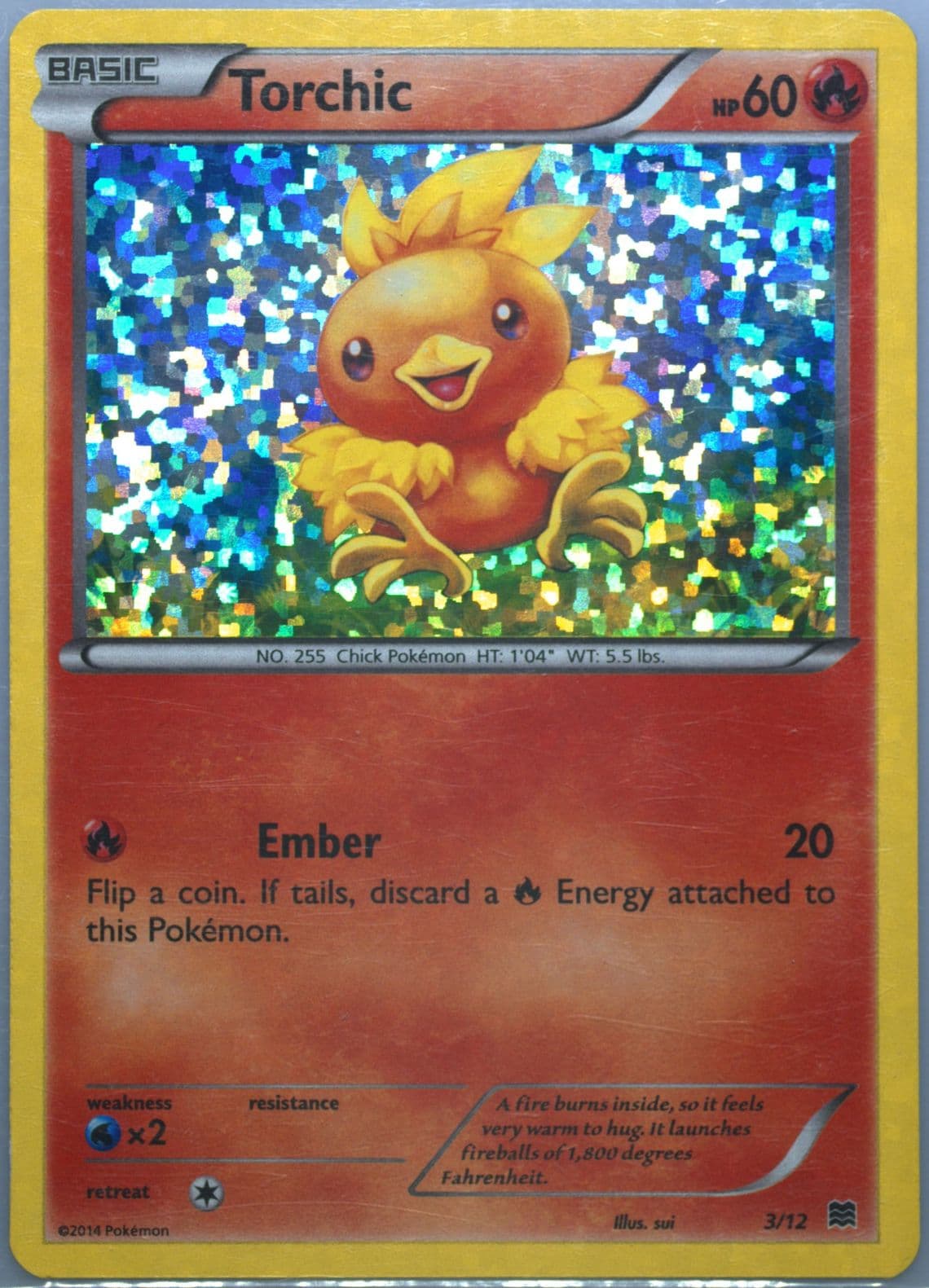 Torchic (3) 2015 Pokemon McDonald's Collection