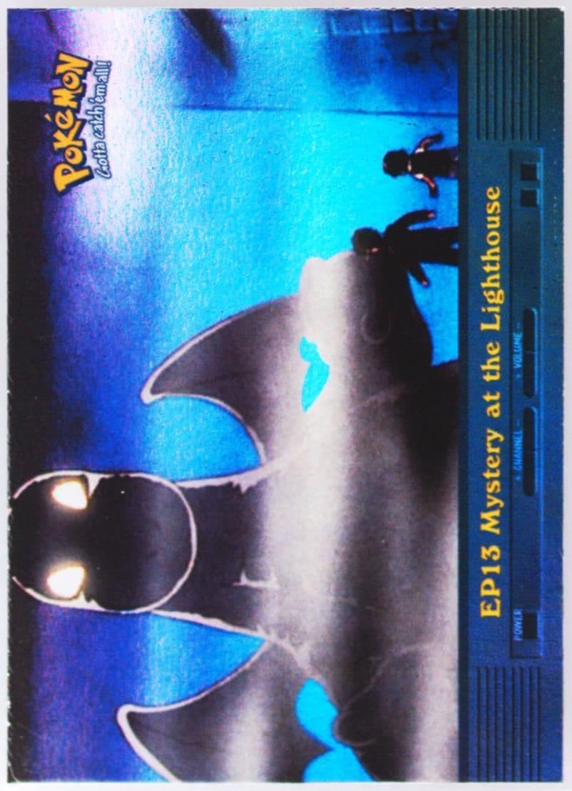 Mystery at the Lighthouse Rainbow Foil (EP13) 2000 Topps Pokemon TV Animation Series 2 Episode Cards