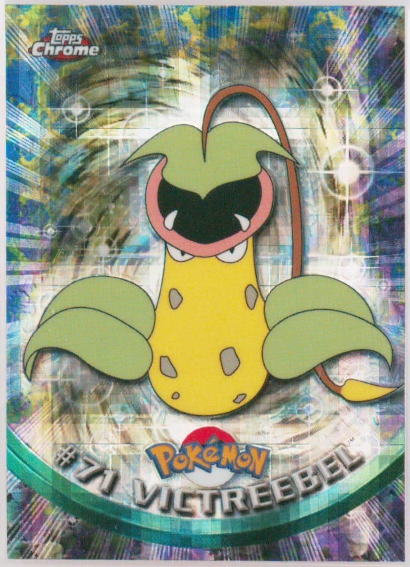 Victreebel Tekno (71) 2000 Topps Chrome Pokemon T.V.