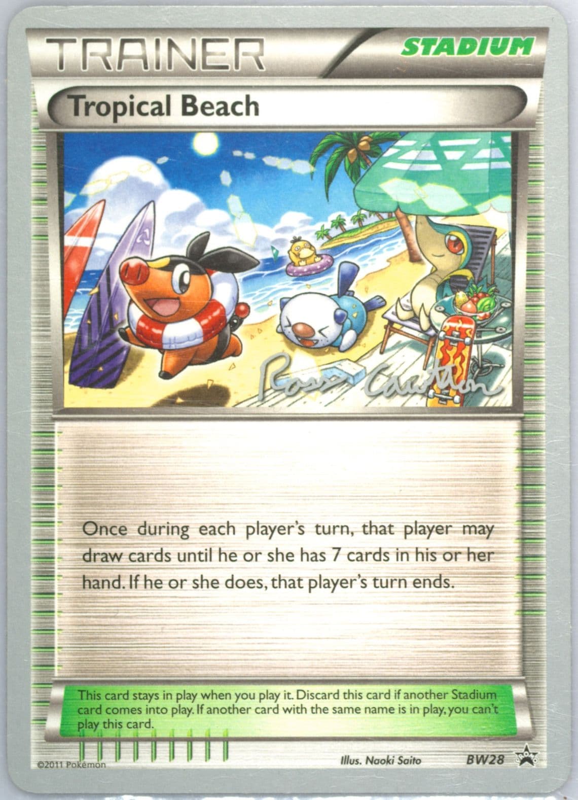 Tropical Beach The Truth (BW28) 2011 Pokemon World Championships Promo