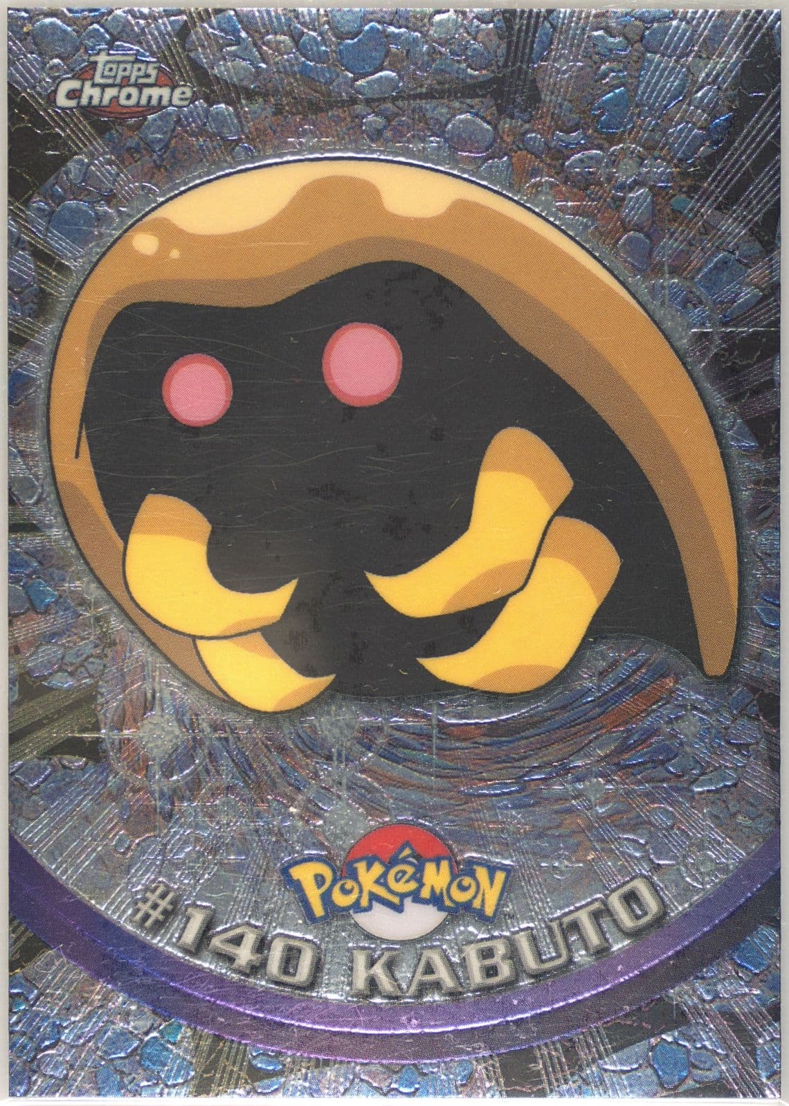 Kabuto (140) 2000 Topps Chrome Pokemon T.V.