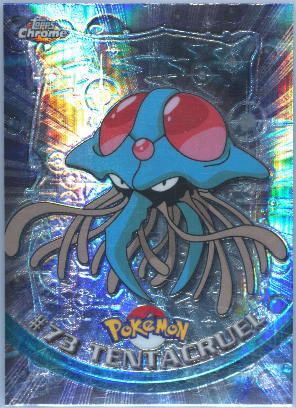 Tentacruel Spectra (73) 2000 Topps Chrome Pokemon T.V.