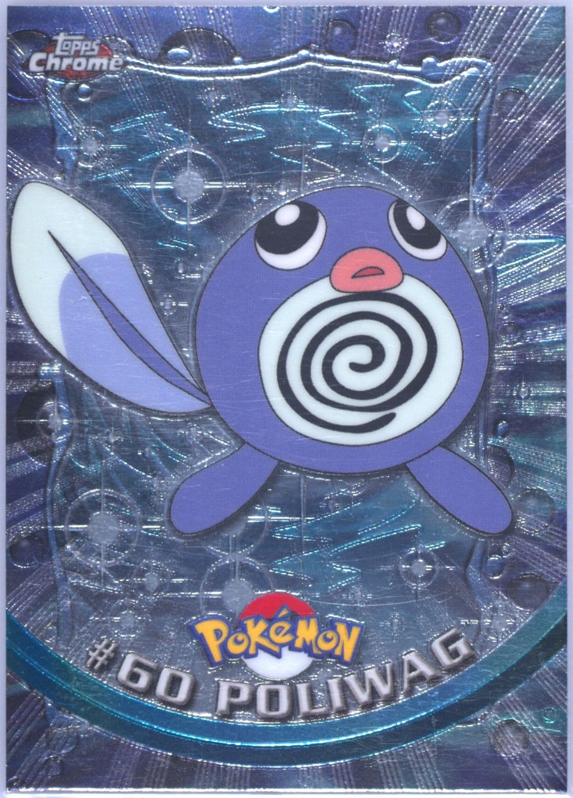Poliwag (60) 2000 Topps Chrome Pokemon T.V.