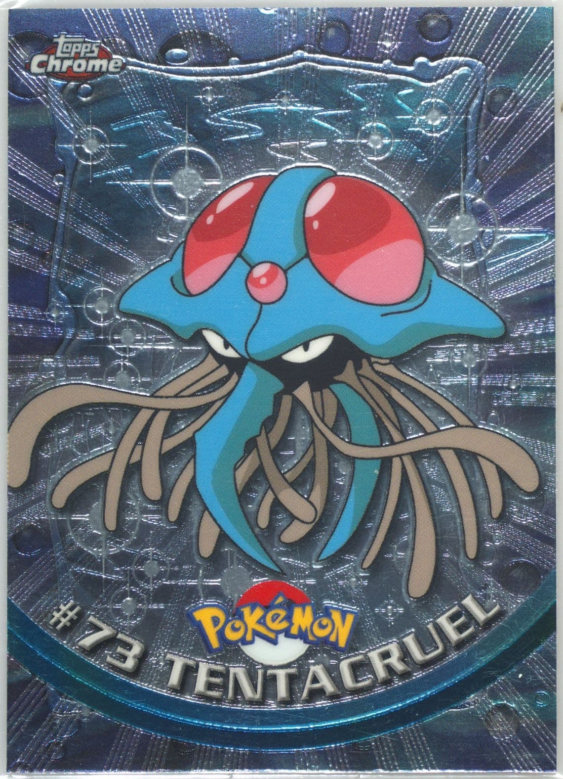 Tentacruel (73) 2000 Topps Chrome Pokemon T.V.