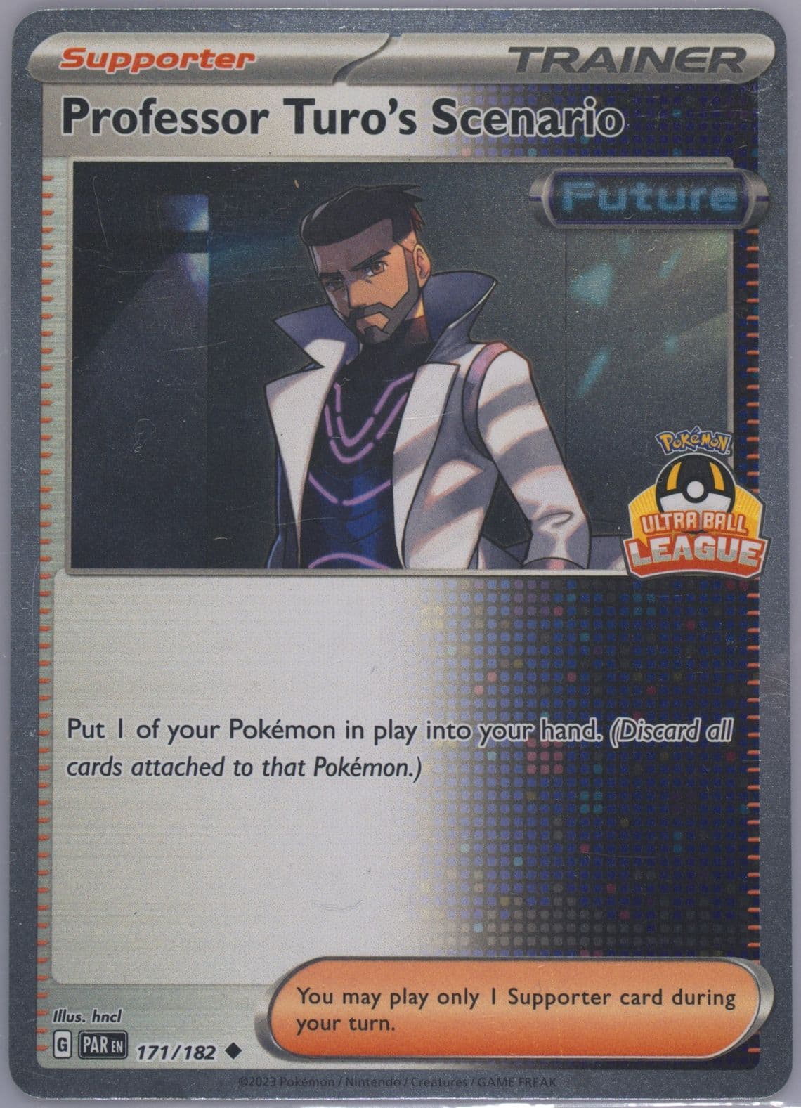 Professor Turo's Scenario Season 1-Participation (171) 2024 Pokemon Ultra Ball League Promo