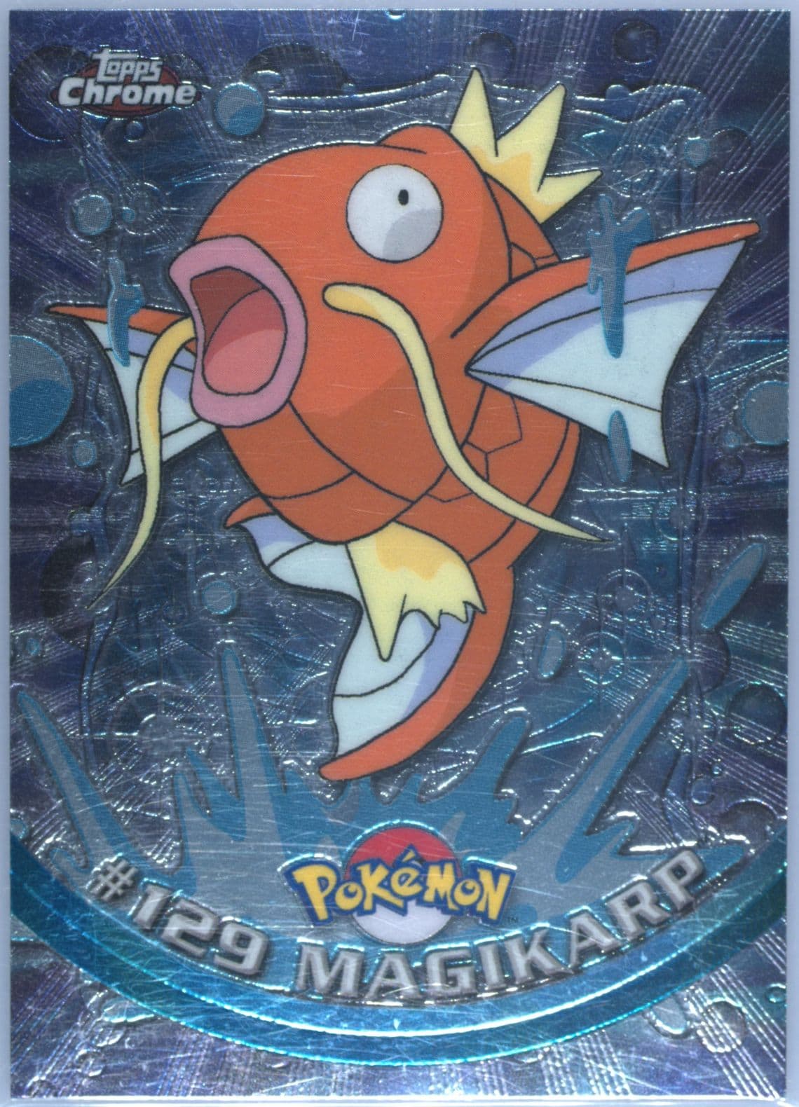 Magikarp (129) 2000 Topps Chrome Pokemon T.V.