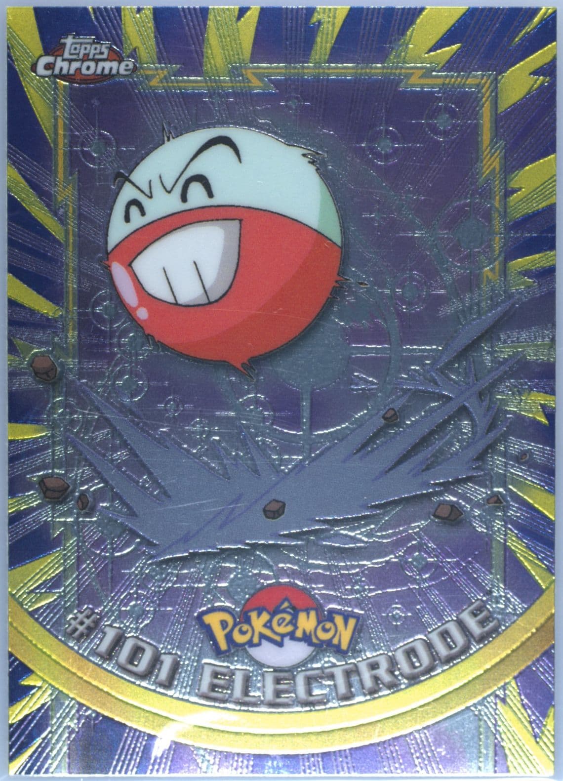Electrode (101) 2000 Topps Chrome Pokemon T.V.