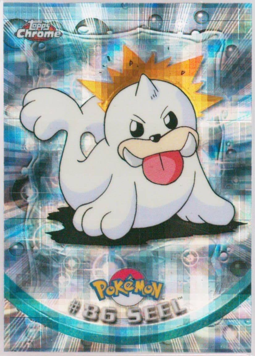 Seel Tekno (86) 2000 Topps Chrome Pokemon T.V.