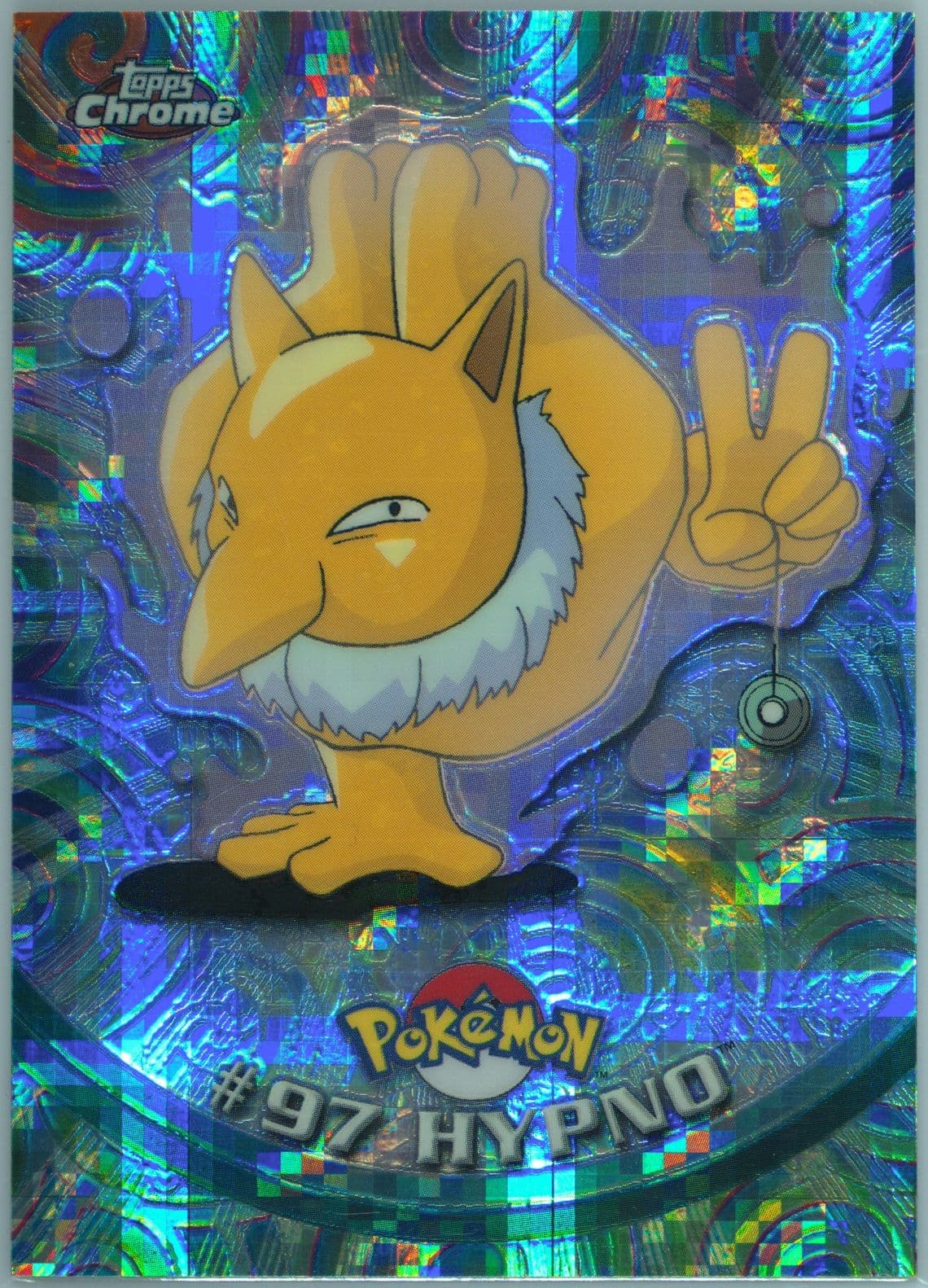 Hypno Tekno (97) 2000 Topps Chrome Pokemon T.V.