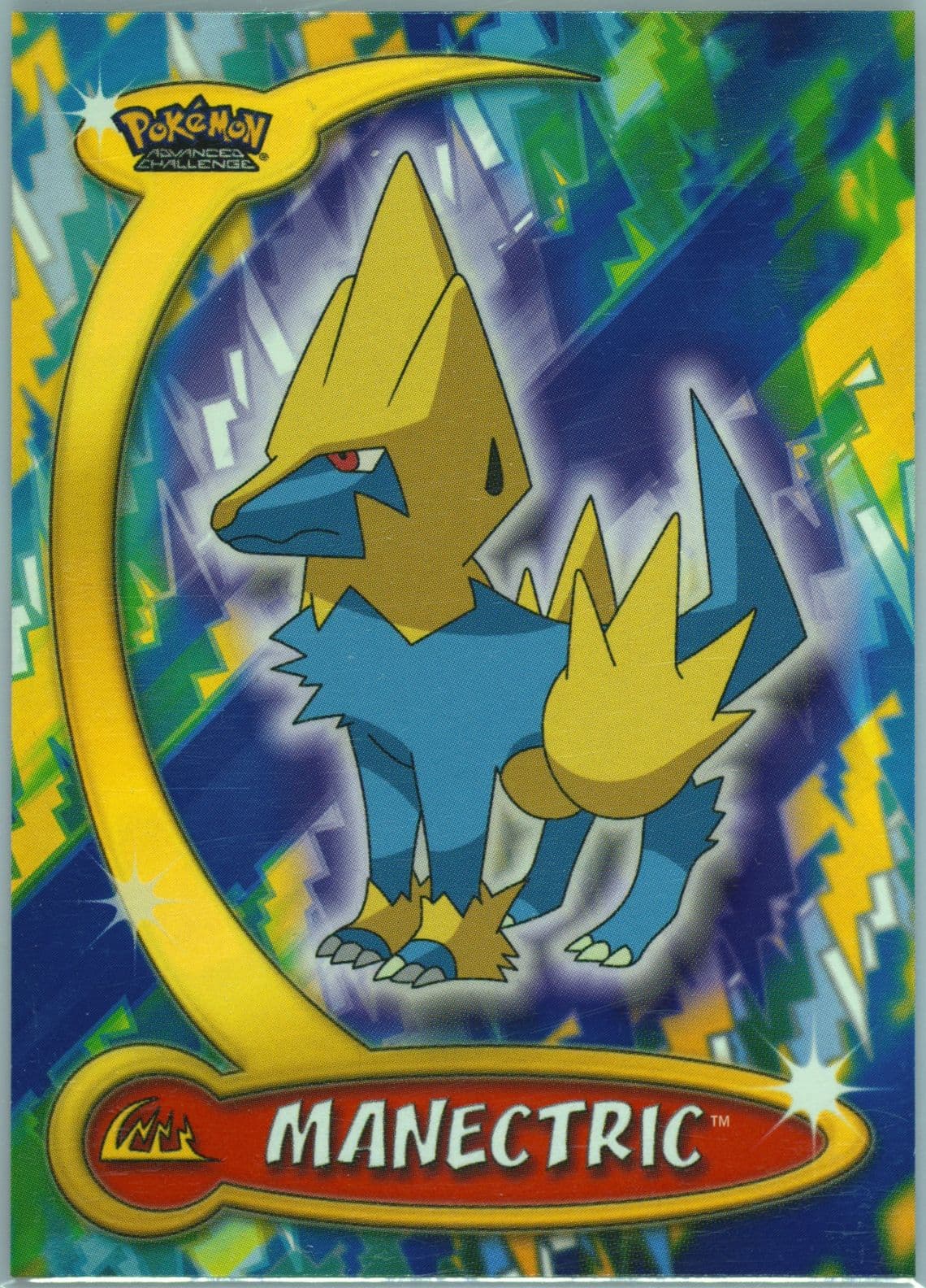 Manectric (42) 2004 Topps Pokemon Advanced Challenge