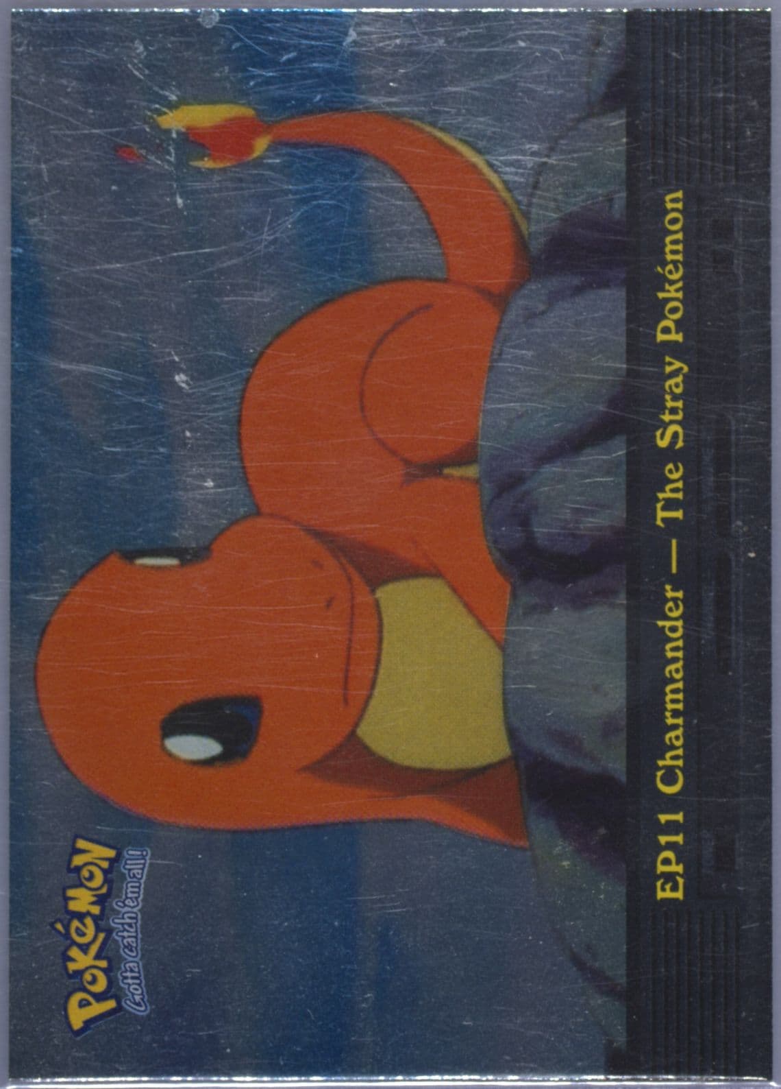Charmander-the Stray Pokemon Foil (EP11) 2000 Topps Pokemon TV Animation Series 2 Episode Cards