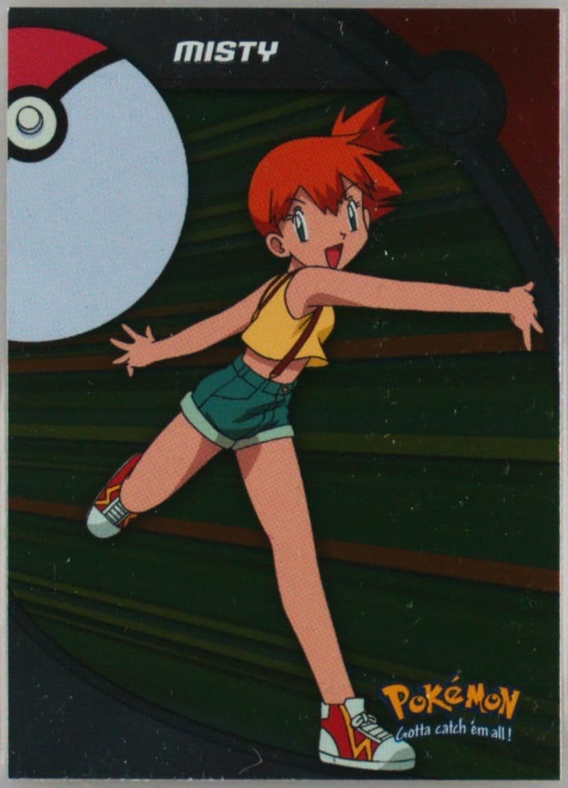 Misty Foil (HV7) 2000 Topps Pokemon TV Animation Series 3 Heroes & Villains