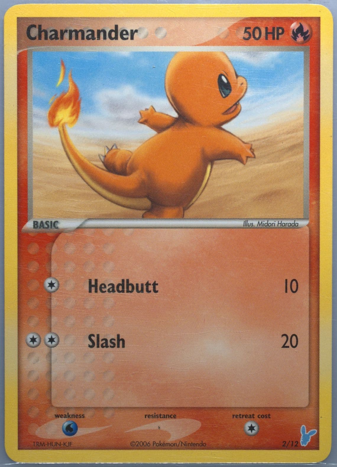 Charmander (2) 2006 Pokemon EX Trainer Kit 2 Minun Half Deck