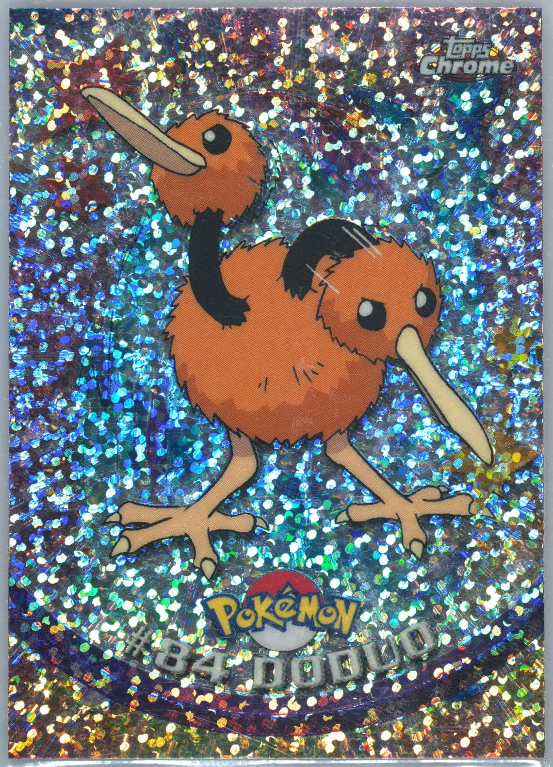 Doduo Sparkle (84) 2000 Topps Chrome Pokemon T.V.