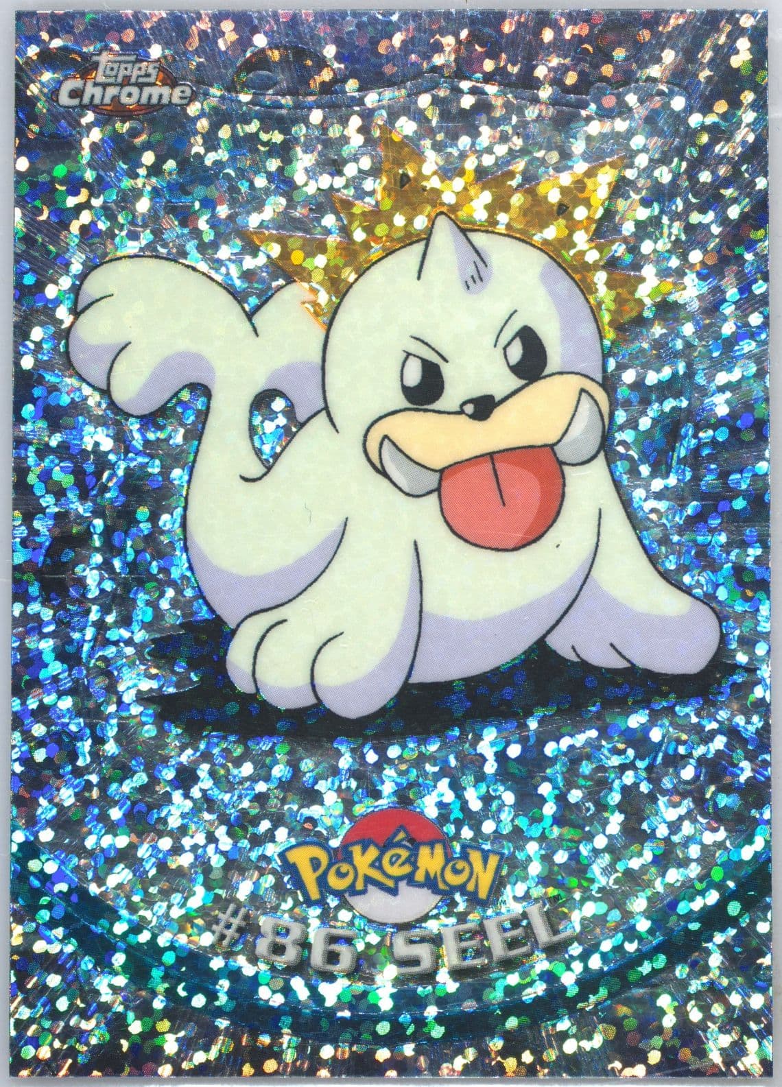 Seel Sparkle (86) 2000 Topps Chrome Pokemon T.V.