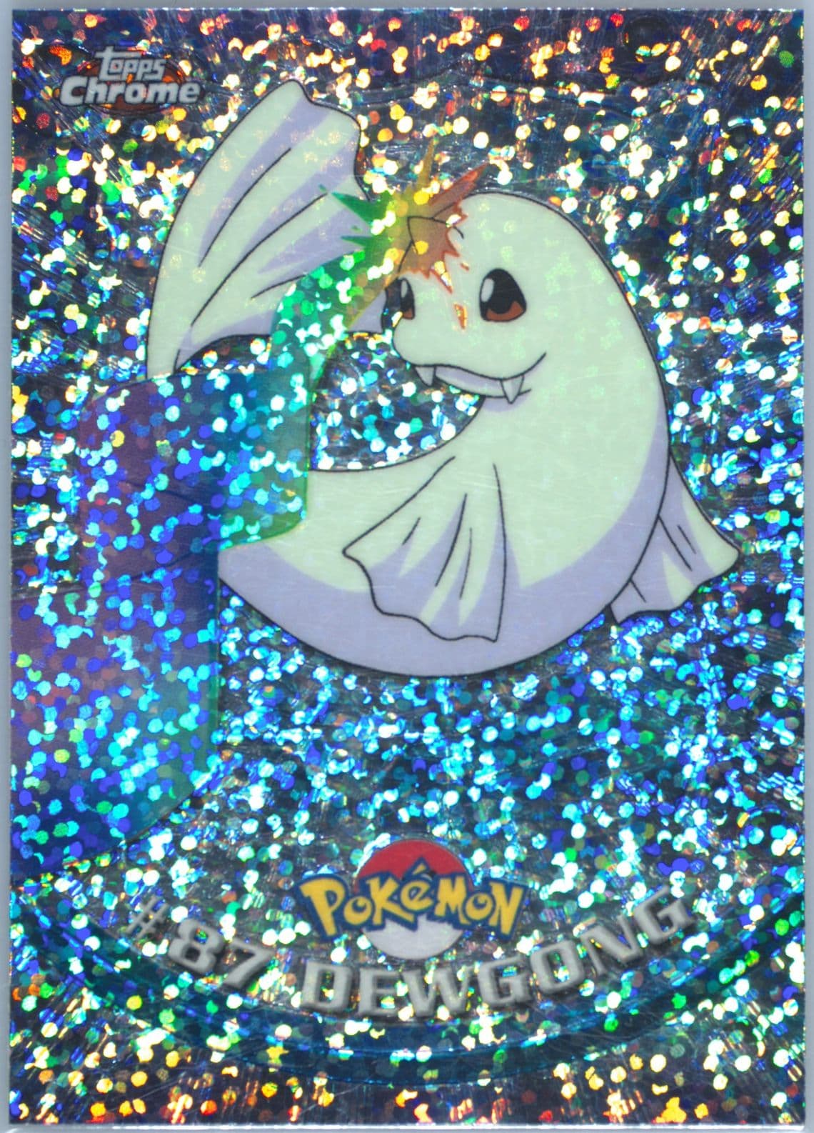 Dewgong Sparkle (87) 2000 Topps Chrome Pokemon T.V.