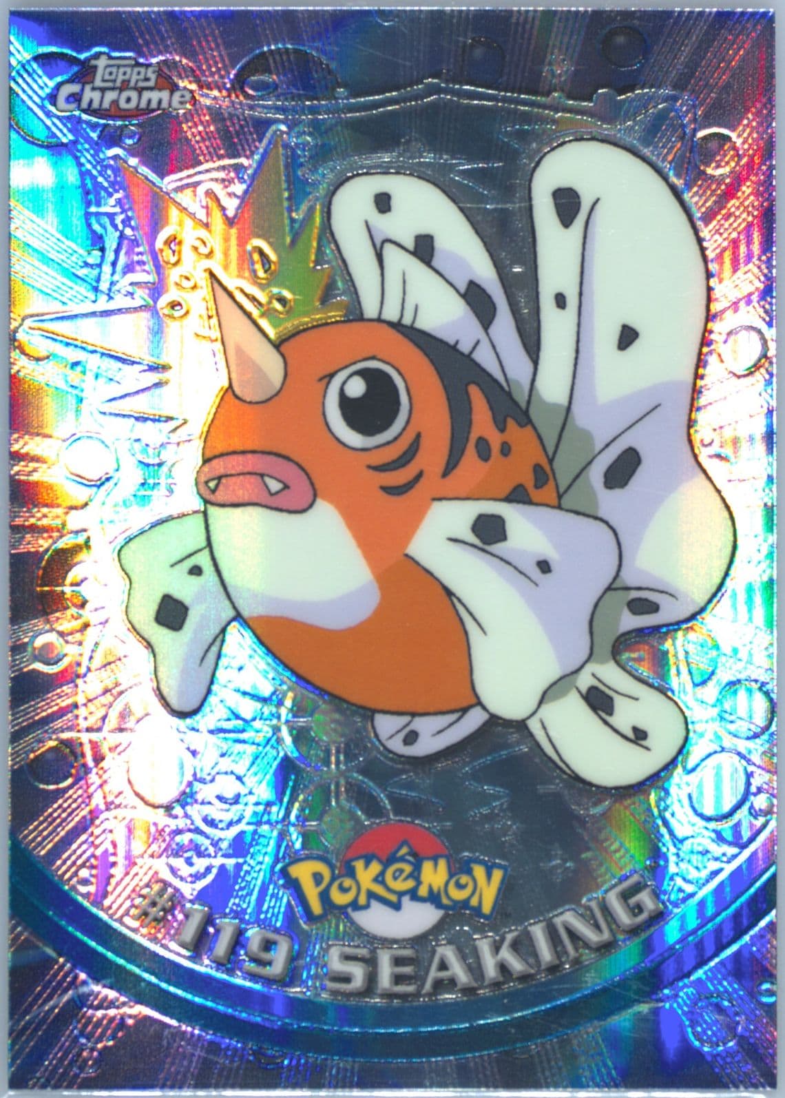 Seaking Spectra (119) 2000 Topps Chrome Pokemon T.V.