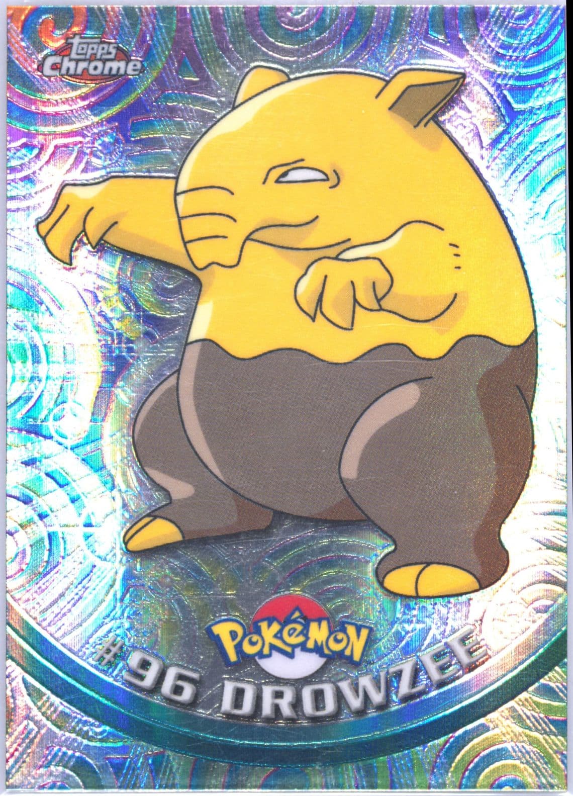 Drowzee Spectra (96) 2000 Topps Chrome Pokemon T.V.