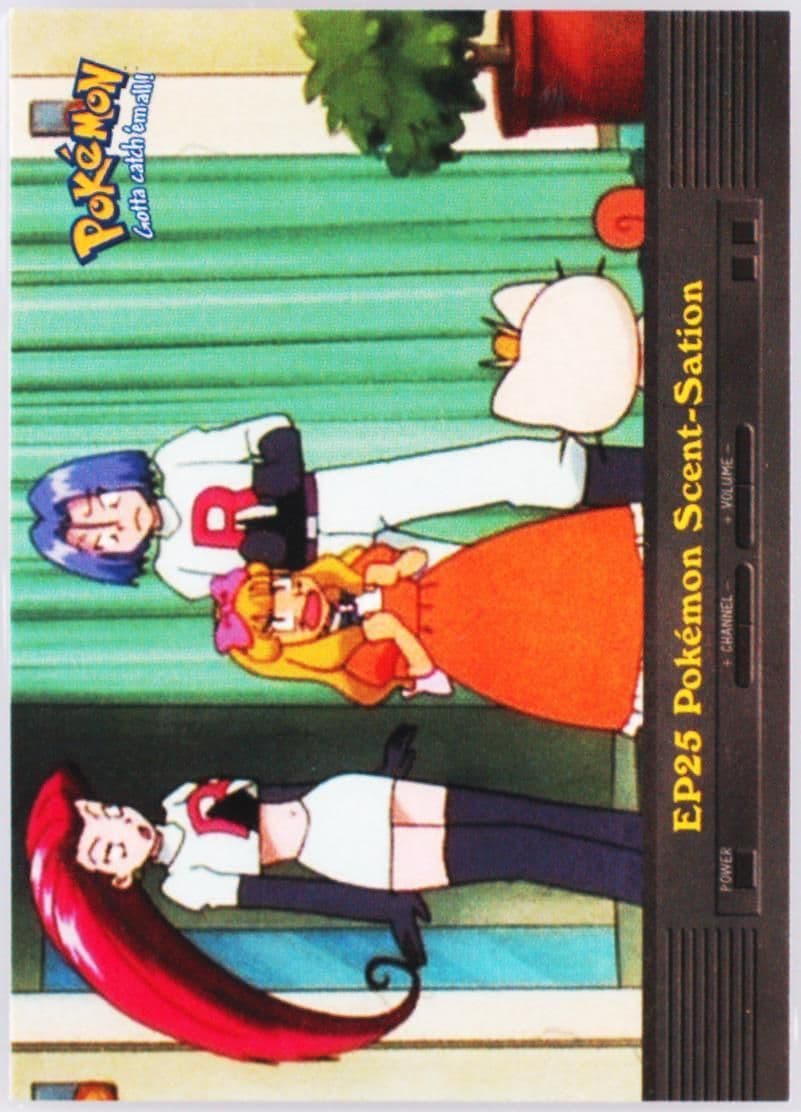 Pokemon Scent-Sation (EP25) 2000 Topps Pokemon TV Animation Series 2 Episode Cards
