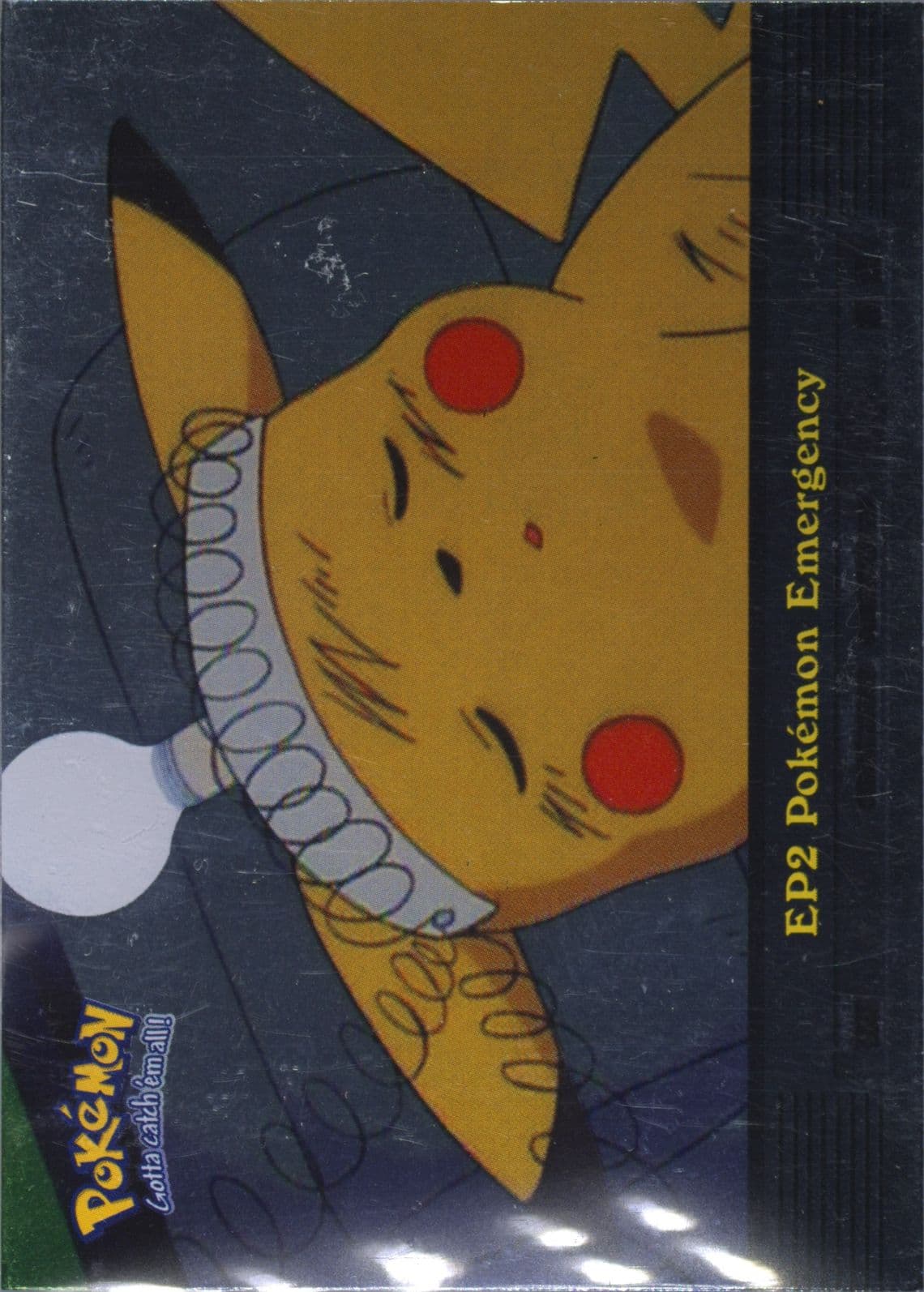 Pokemon Emergency Foil (EP2) 2000 Topps Pokemon TV Animation Series 2 Episode Cards