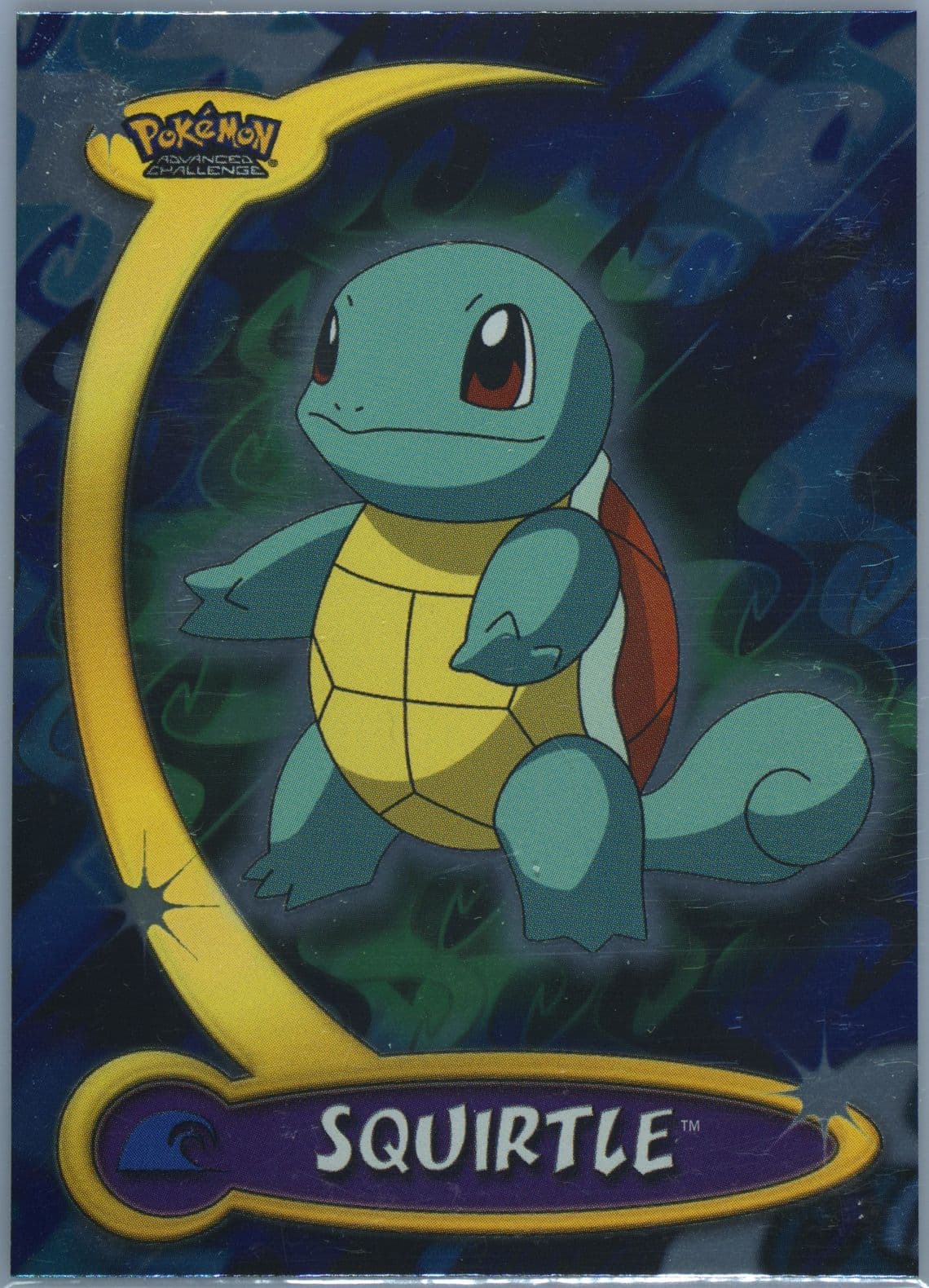 Squirtle Foil (70) 2004 Topps Pokemon Advanced Challenge
