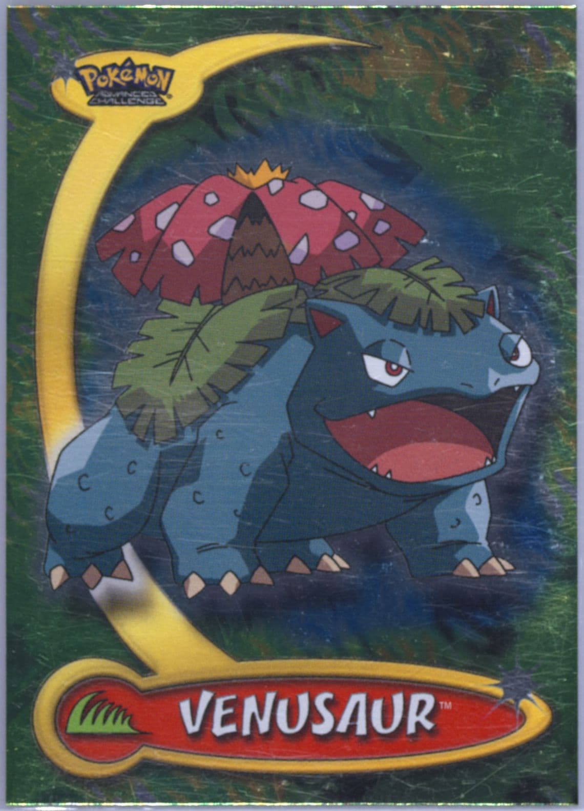 Venusaur Foil (81) 2004 Topps Pokemon Advanced Challenge