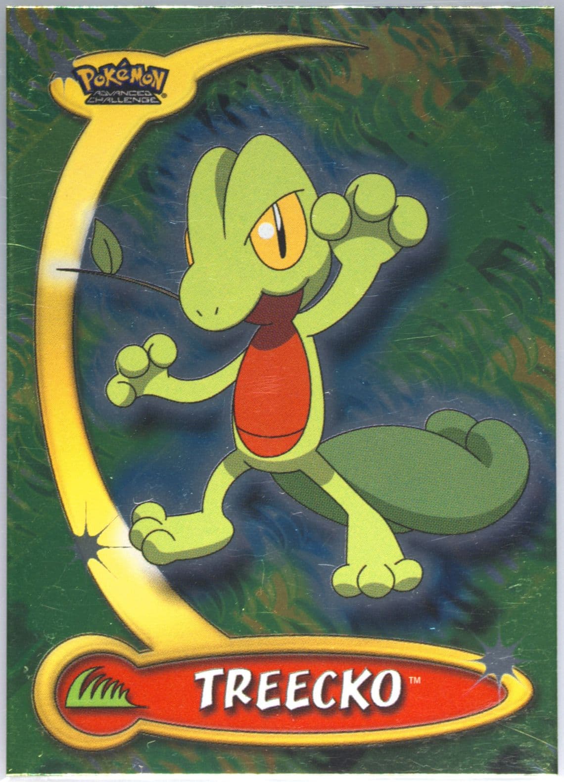 Treecko Foil (79) 2004 Topps Pokemon Advanced Challenge